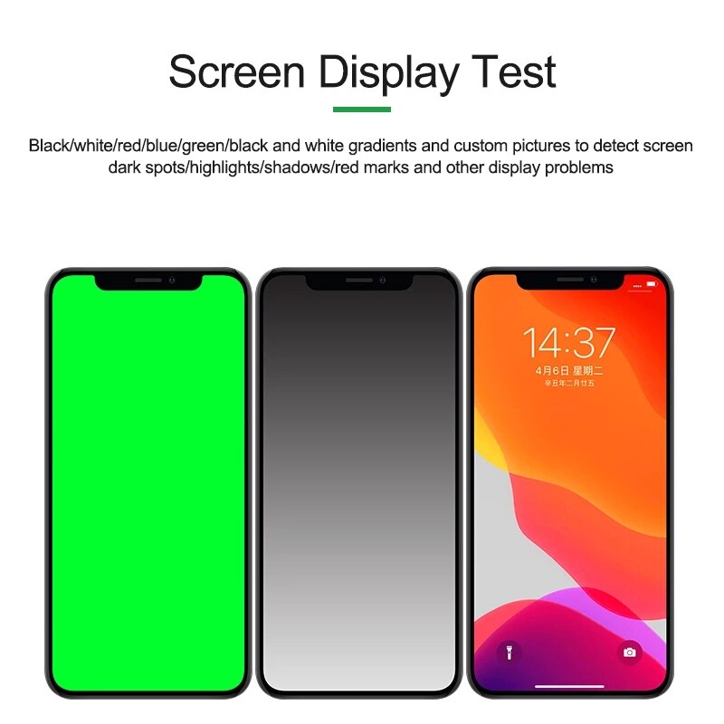 RELIFE LCD Screen Tester Box  For iPhone 6 - 13mini For Huawei Samsung OPPO VIVO Xiaomi Android Mobile Display Touch Testing