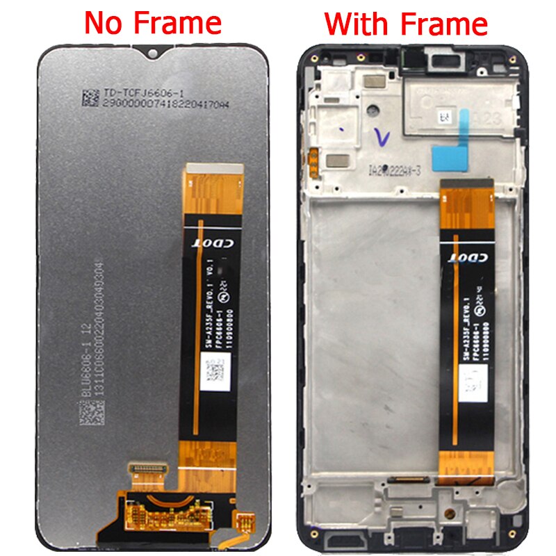 Screen Replacement for Samsung Galaxy A23 A235 Black Ori