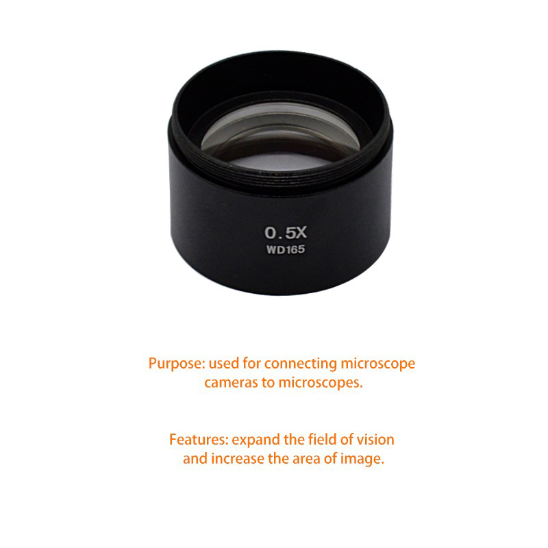 Microscope objective (diameter 48) Zoom lens 0.3 287mm/0.5 1 120mm/ 0.75 120mm/1 /1.5 45mm/ 2 30mm