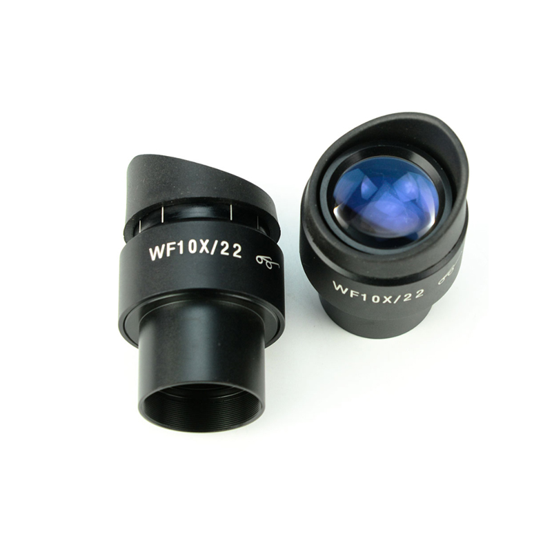 A Pair Of Wide Field WF 20X/10mm WF10X/20mm Trinocular St Microscope Eyepieces Mounting Size 30mm for Zoom Microsc