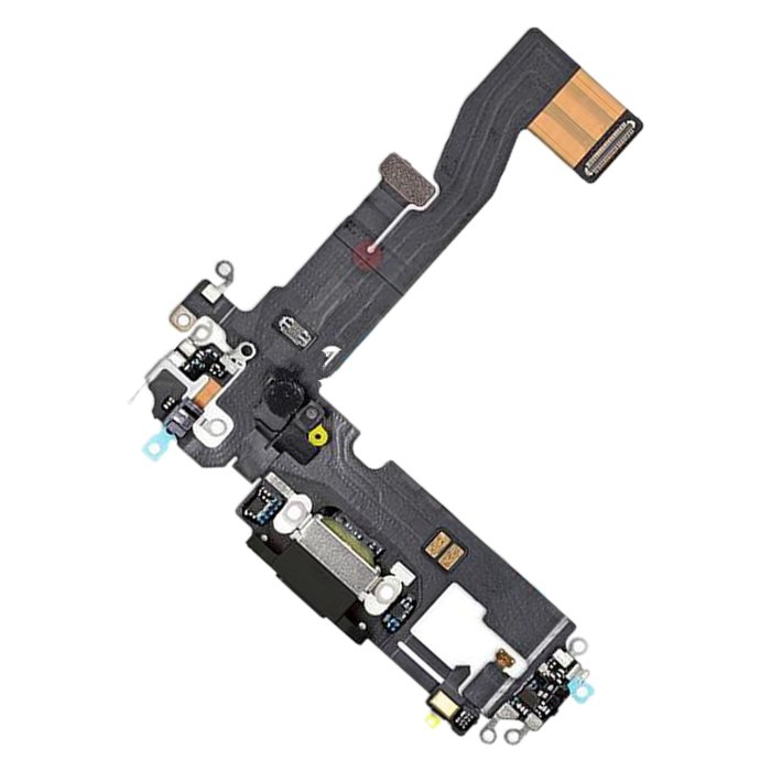 Charging Port Flex Cable for iPhone 12/12 Pro Black Original
