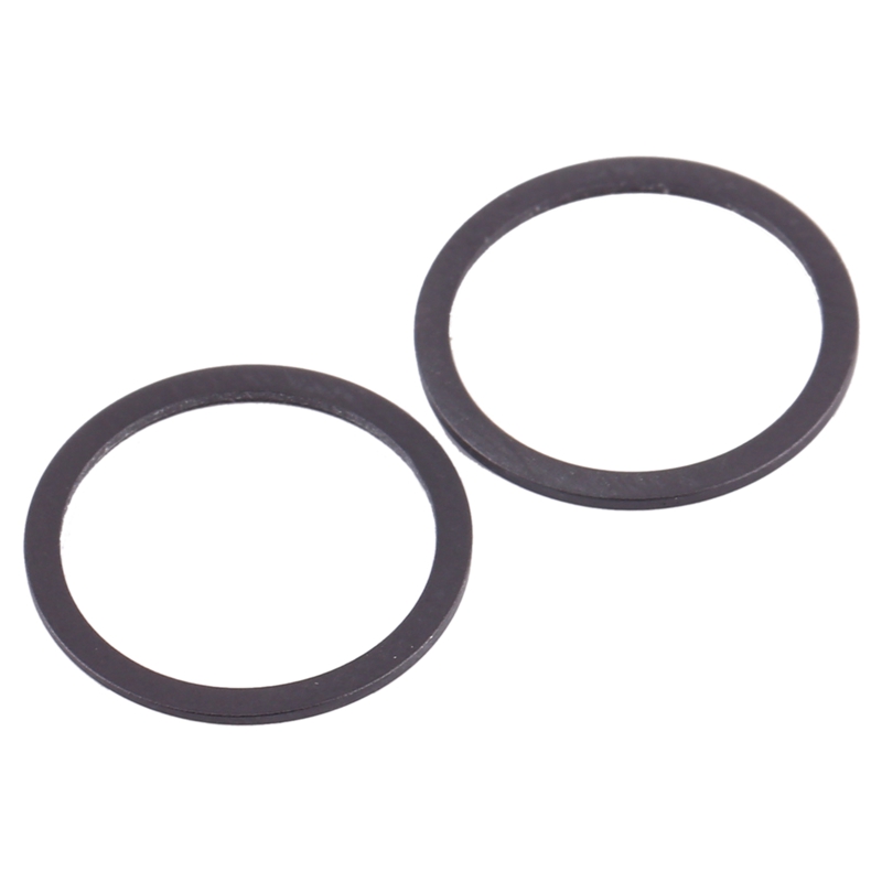 2 PCS Rear Camera Glass Lens Metal Protector Hoop Ring for iPhone 12 Mini