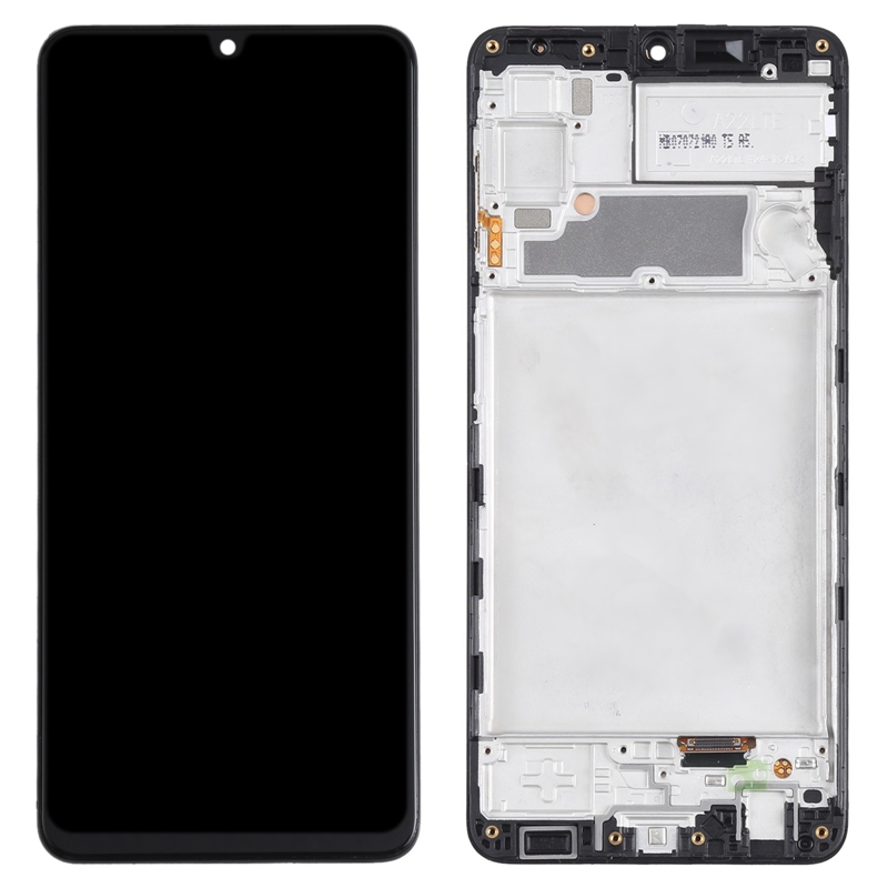 Original LCD Screen and Digitizer Full Assembly with Frame For Samsung Galaxy A22 SM-A225F