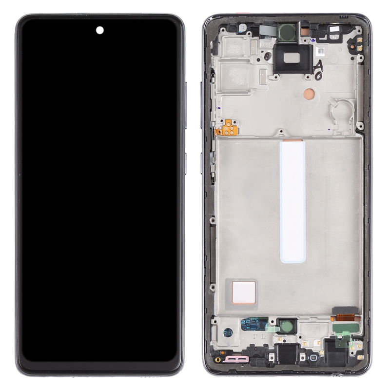 incell LCD Screen and Digitizer Full Assembly with Frame (Not Supporting Fingerprint Identification) for Samsung Galaxy A52 5G SM-A526