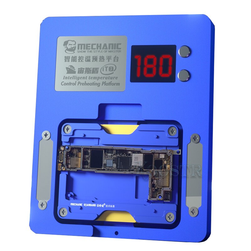 MECHANIC iT3 pro Intelligent Preheating Platform For iPhone X-13 PRO MAX Motherboard Layered Chip BGA Stencil/Dot Matrix Repair