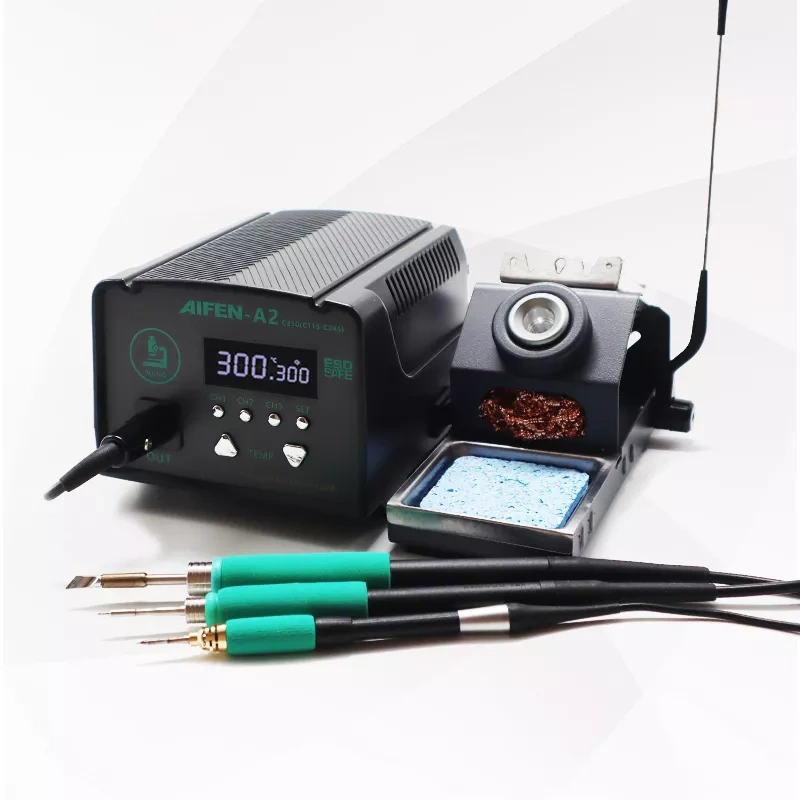 AIFEN A2 Soldering Station Lead-free 2S Rapid Welding Rewor For JBC Soldering Iron Tip BGA PCB IC Repair Solder Tools