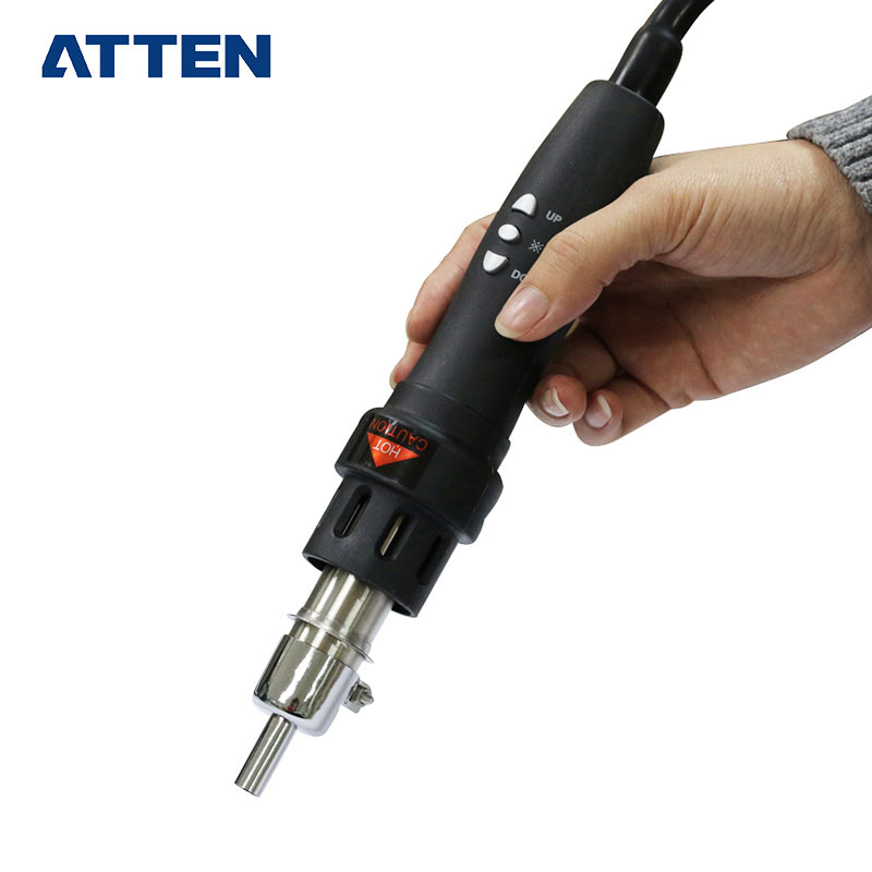 ATTEN Aetna AT8502D two in one 2in1 digital lead-free desolde station hot air gun soldering station soldering iron