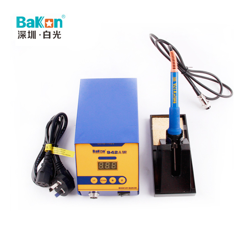 BAKON BK942A intelligent digital display temperature solderin Lead-free soldering iron anti-static temperature adjustable sold station soldering iron
