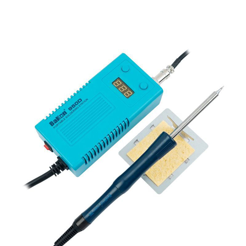 BAKON 75W 950D electric soldering iron portable digital display constant temperature soldering station anti-static T13 tip US EU
