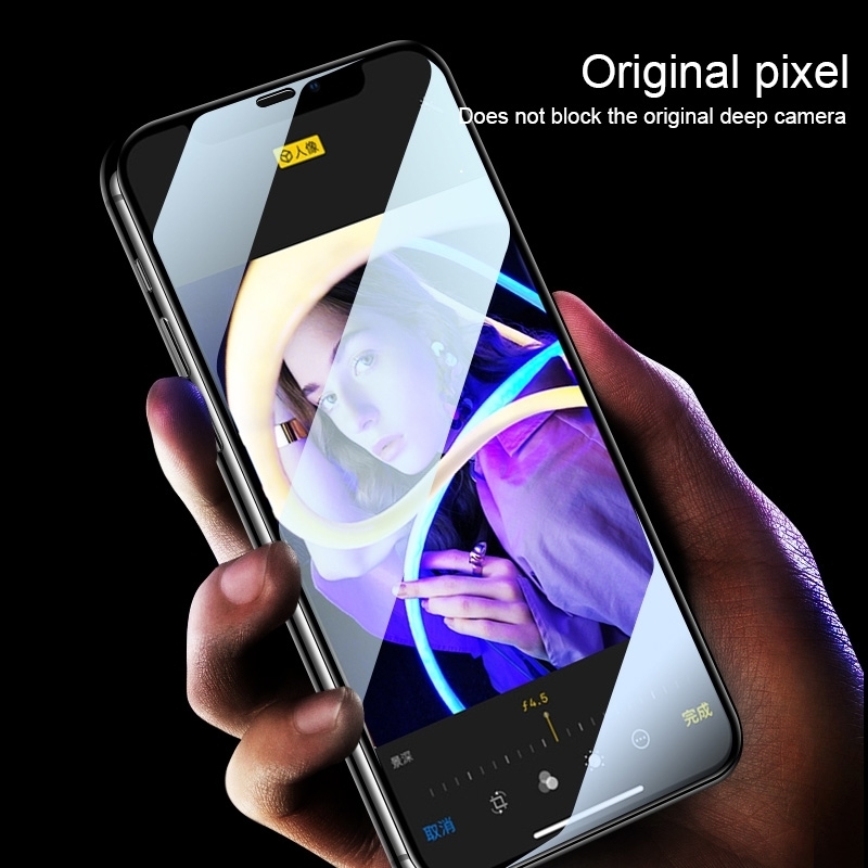 High Aluminum Large Arc Full Screen Tempered Glass Film For iPhone 14 Pro Max