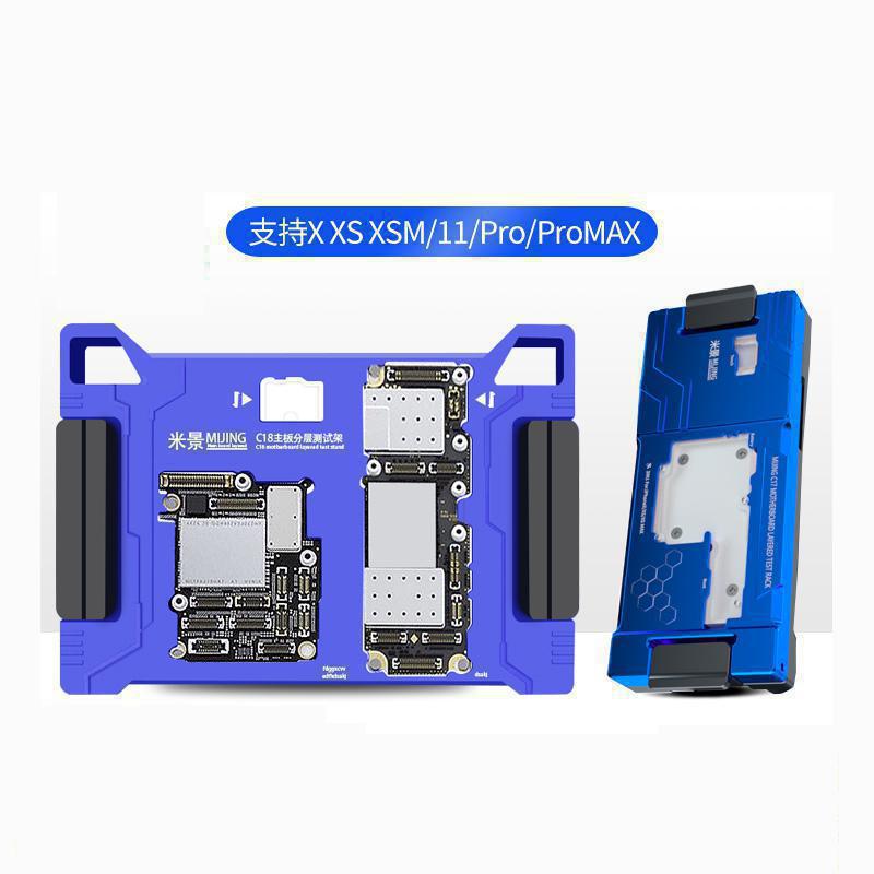 Mijing  C17 C18 C20 Z20 Z21 Motherboard Function Testing Layered Test Fixture For Iphone X Xs/xs Max/ 11 12 /11pro/12max Repair