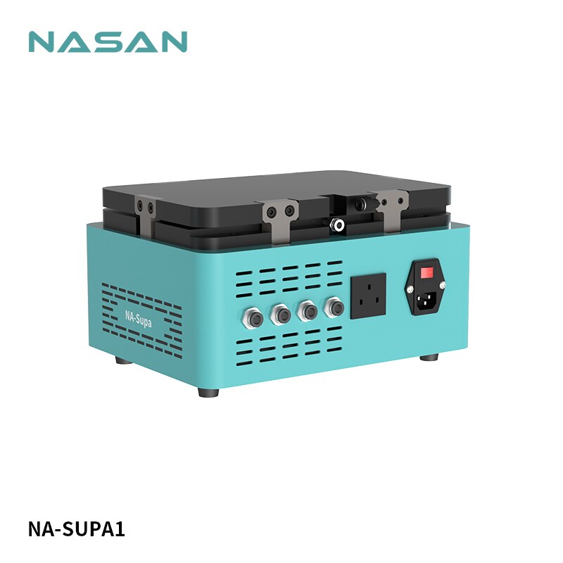 Nasan NA-SUPA1 Mini LCD Laminate and Bubble Remove Machine with Vacuum Pump for Samsung Phone Flat Curved Screen Lcd Repair
