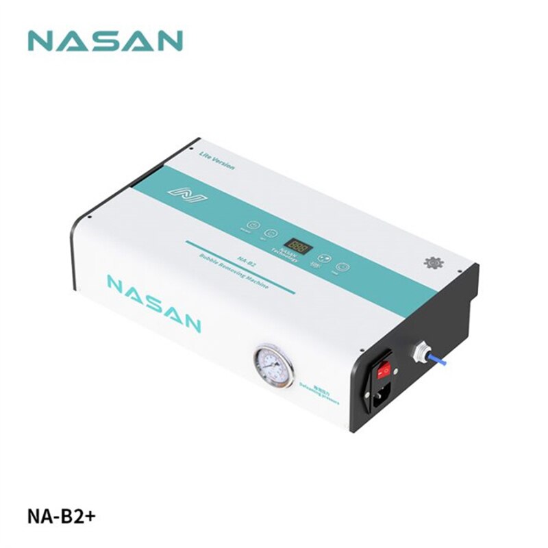 Nasan Na B2+ Mini Air Bubble Remover Machine 7 Inches LCD Screen Defoaming for Phone Repair Machine Screen Refurbish