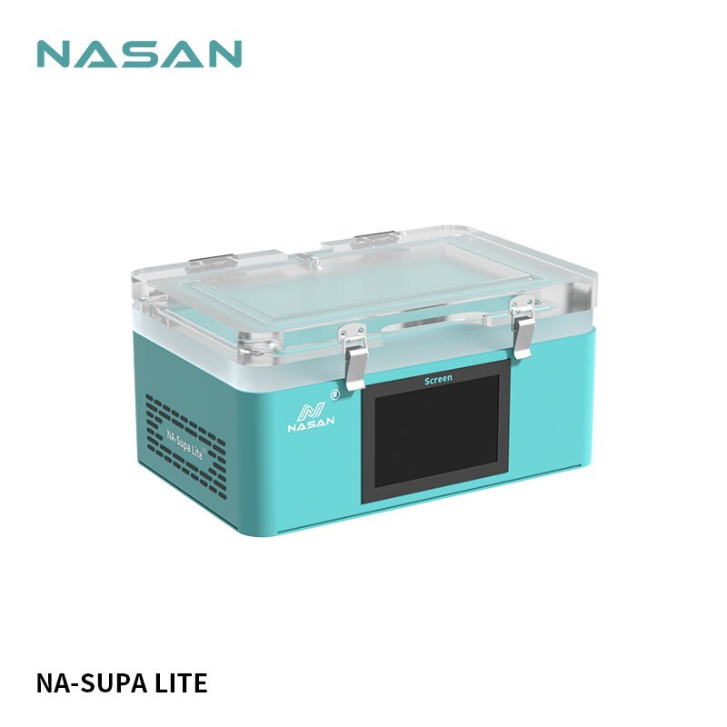 Nasan NA-SUPA LITE Mini LCD Laminate Machine For Flat Curved Screen LCD Repair Air Bag Lamination No Air Compressor Required