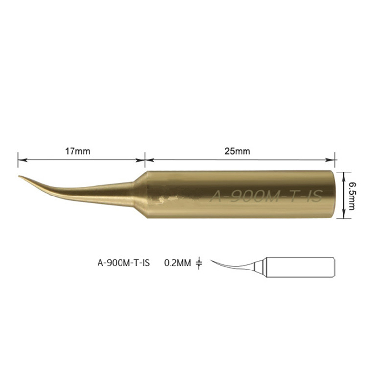 BST A-900M-T-IS Pure Copper Soldering Iron Tip For Solder Station