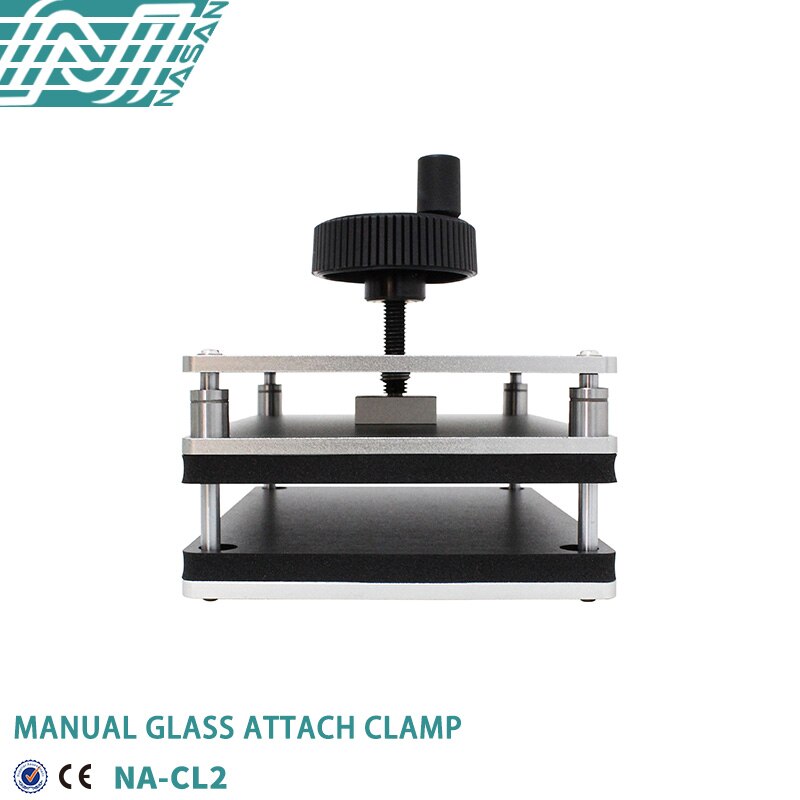 Nasan NA-CL2 Manual Glass Attach Clamp Universal Adjustable Fixture for Phone Repair LCD Screen Holder