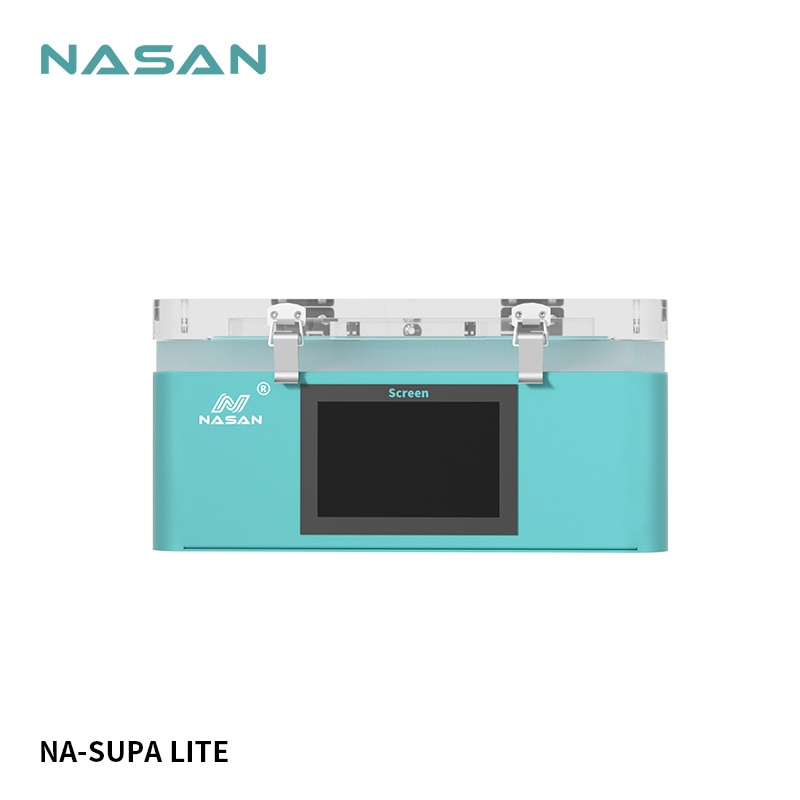Nasan NA-SUPA LITE Mini LCD Laminate Machine For Flat Curved Screen LCD Repair Air Bag Lamination No Air Compressor Required