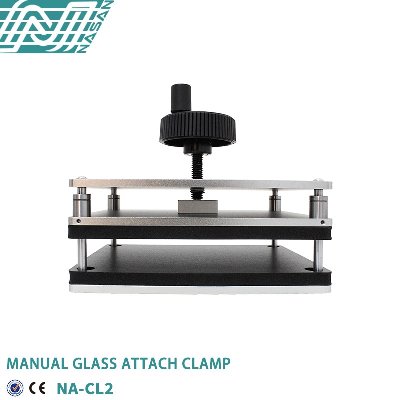 Nasan NA-CL2 Manual Glass Attach Clamp Universal Adjustable Fixture for Phone Repair LCD Screen Holder