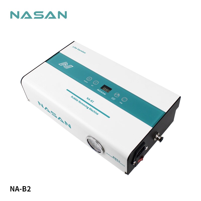Nasan NA-B2 Mini Air Bubble Removing Machine LCD Screen OCA Autoclave Debubbler Glue Laminate Bubble Remover Refurbish Repair