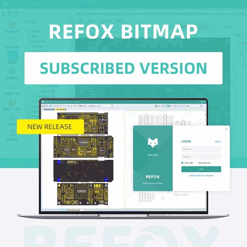REFOX Schematic Diagram Block Diagram Bitmap For iPhone & MacBook And Android Phones Motherboard Repair Support For 2000 Models