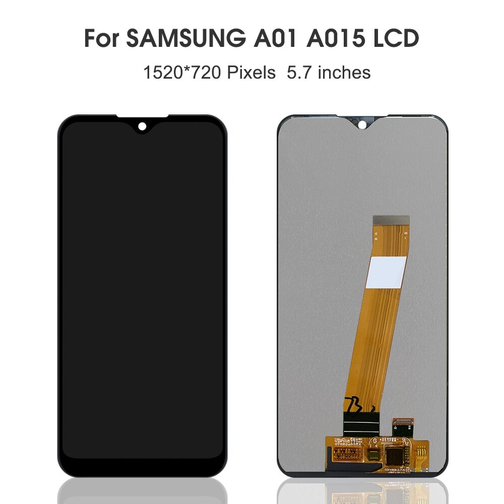 Screen Replacement for Samsung Galaxy A01 A015F Wide Flex Black Original