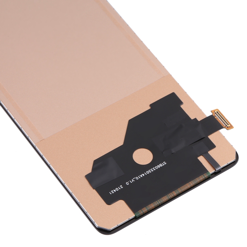 Small Display Version Screen Replacement without Fingerprint Sensor Flex for Samsung Galaxy A41 A415 TFT Black