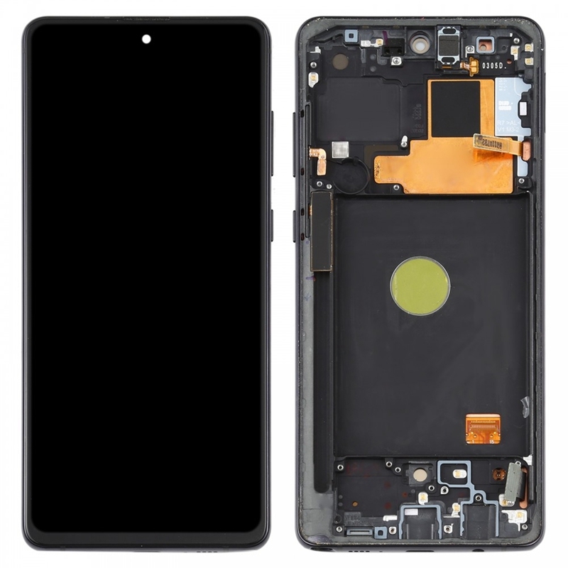 TFT Material LCD Screen and Digitizer Full Assembly With Frame for Samsung Galaxy Note10 Lite SM-N770, Not Supporting Fingerprint Identification