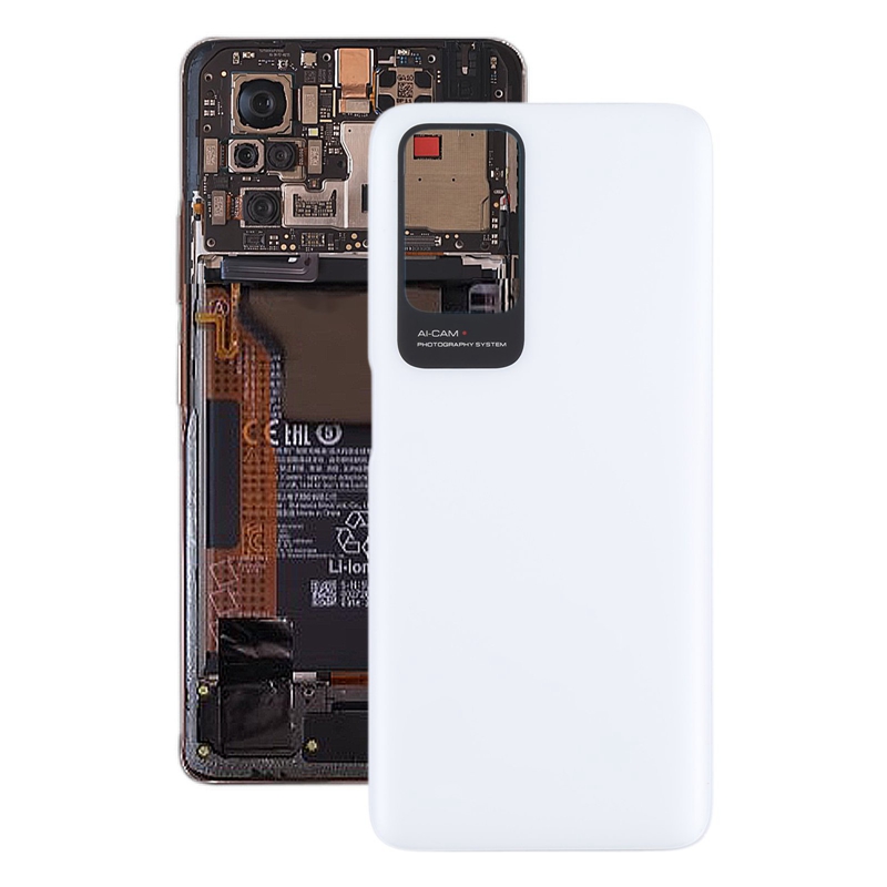 Battery Door with Adhesive for Xiaomi Redmi 10/10 2022 White Original