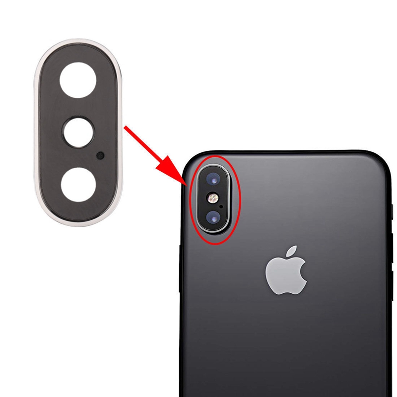 Rear Camera Lens Ring for iPhone X