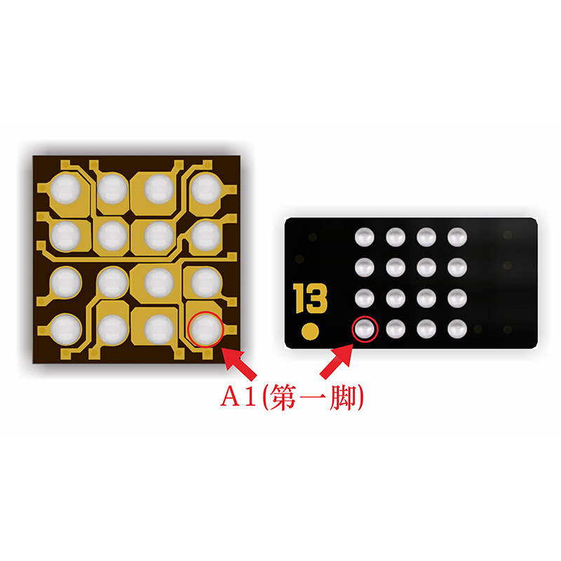 AY A108 Face Integrated Chip Dot Matrix IC for iPhone 13-14 Series