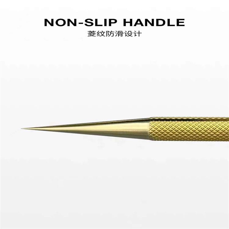 AMAOE Titanium Alloy Tweezers AM-14U Elbow/AM-14T Straight