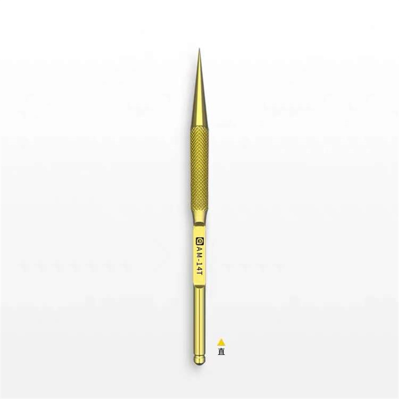 AMAOE Titanium Alloy Tweezers AM-14U Elbow/AM-14T Straight