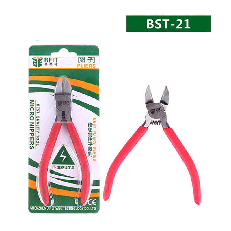 BST BEST quality tool for Electronic pliers, cutting pliers, 5-inc nozzle pliers  BEST-21
