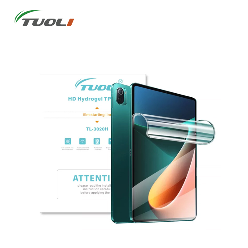 10PCS TUOLI TL-300x200mm 11inch HD Hydrogel Film Sheets Front Rear for IPad Tablet Protective TL568Max Cutting Machine Cover