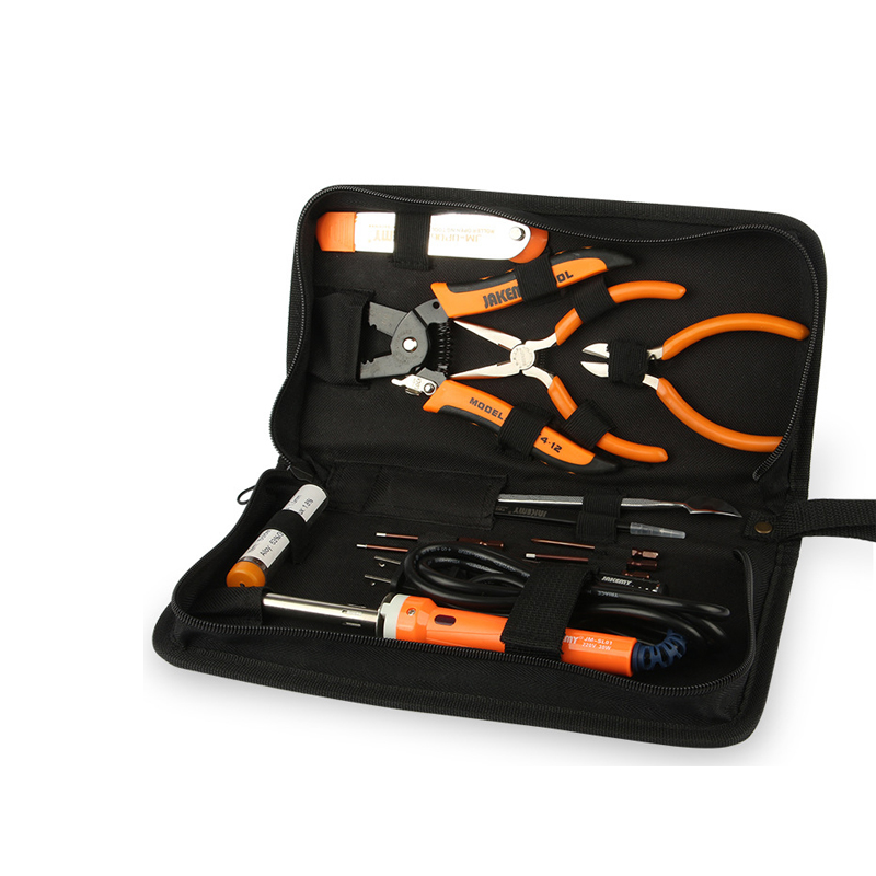JAKEMY JM-P14 14 In 1 Multifunction Screwdriver Hand Tool Kit with Solder handle and All Types of Pliers