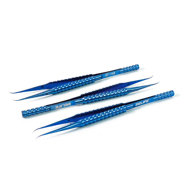 RELIFE 0.15mm RT-11B RT-15B Special Jump Wire Tweezer for Phone repair
