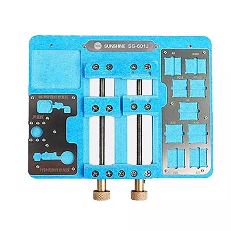 SS-601J/601F multi purpose phone repair fixture for fingerprint repair/IC chip glue removal / motherboard / IC and small spare partstorage upgrade to A13