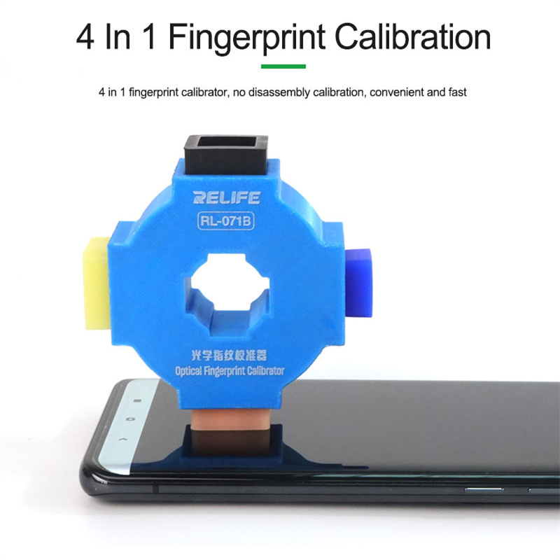 RELIFE RL-071B 4 in 1 Optical Fingerprint Calibration Solve Mobile Phone Screen Fingerprint Failure for HUAWEI/MI/OPPO/VIVO