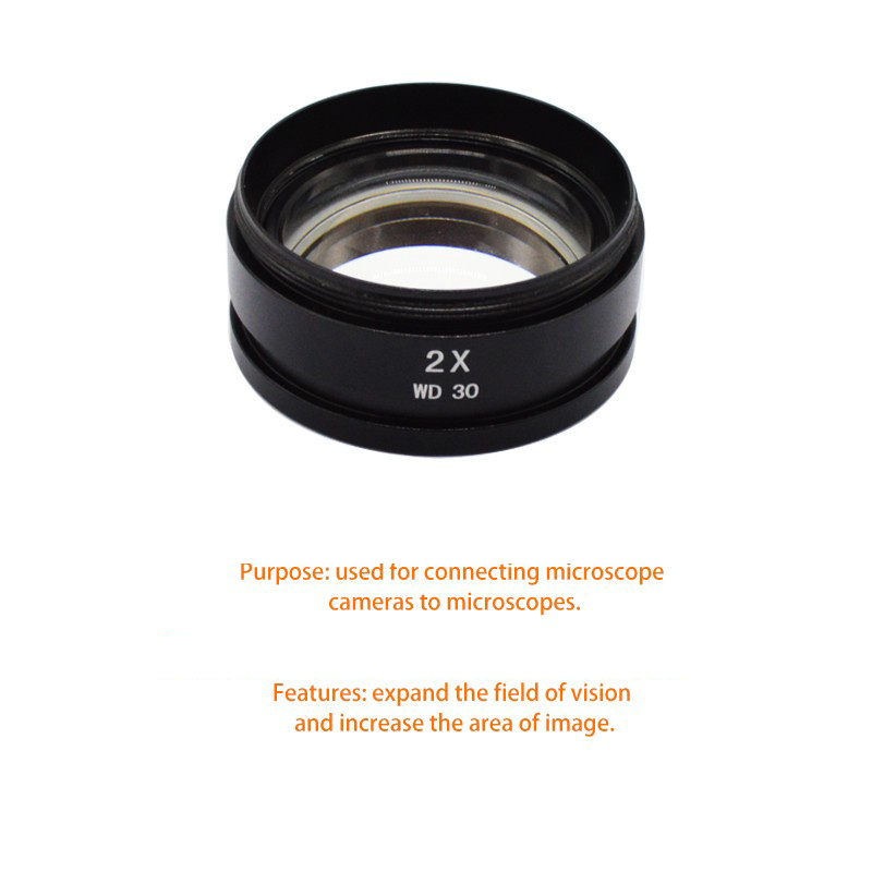 Microscope objective (diameter 48) Zoom lens 0.3 287mm/0.5 165mm/0.7 120mm/ 0.75 120mm/1 /1.5 45mm/ 2 30mm