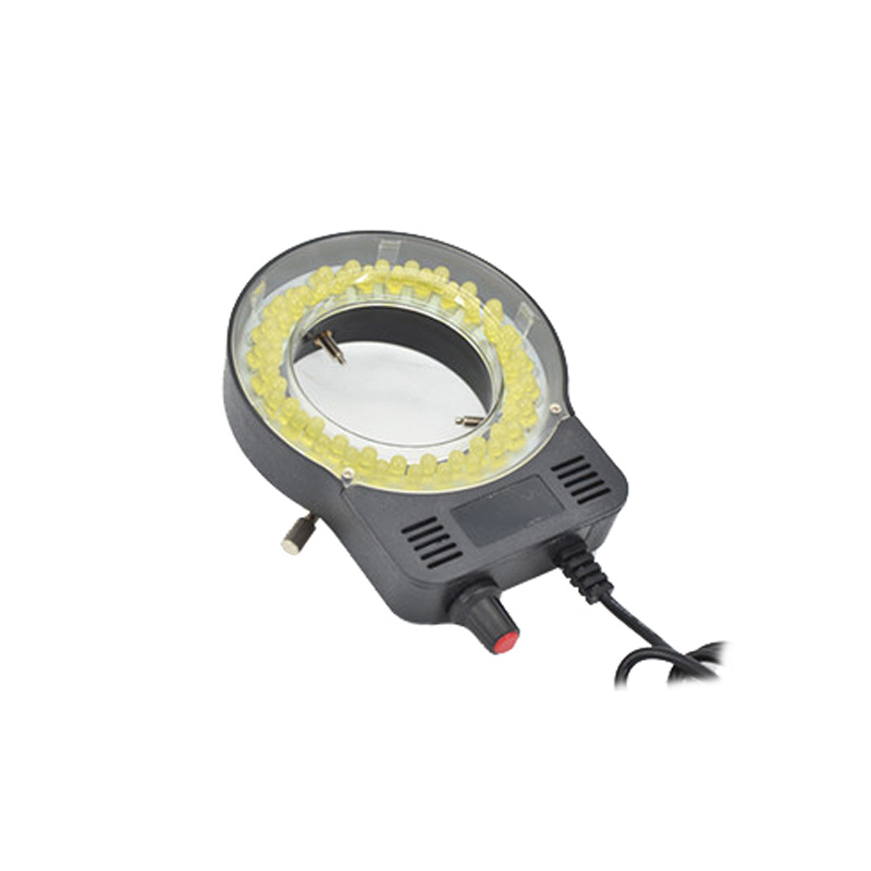Microscope lamp Lens LED Light Source Light Beads Adjustable Brightness Ring Light Illuminator