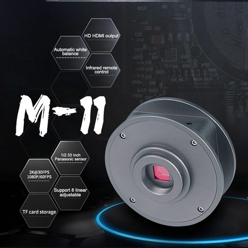 Relife M-11 HDMI 4800W HD Camera to connect with trinocular microscope  for phone CPU PCB repair