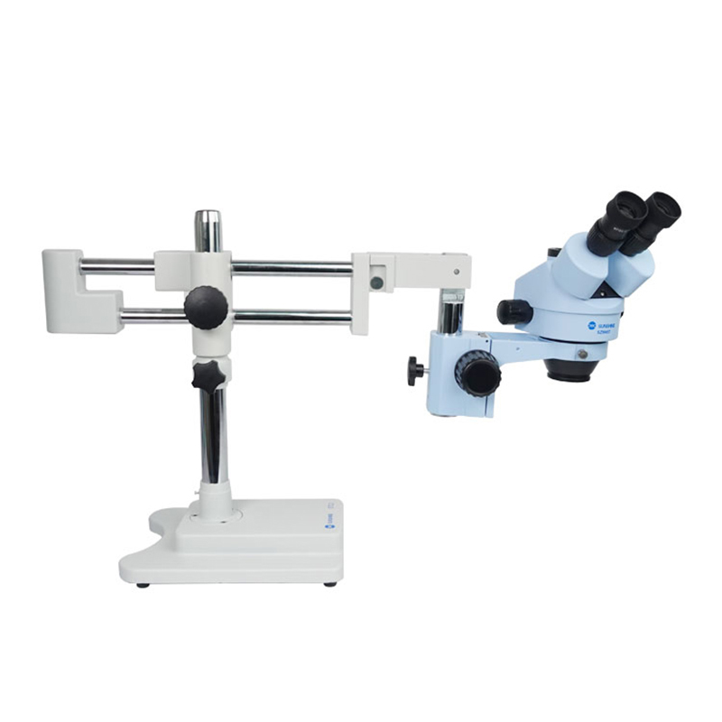 SUNSHINE SZM45T-STL2 Trinocular HD Stereo Microscope 7X-45x Big Boom Stand Universal Bracket Microscope for Mobile Phone Repair
