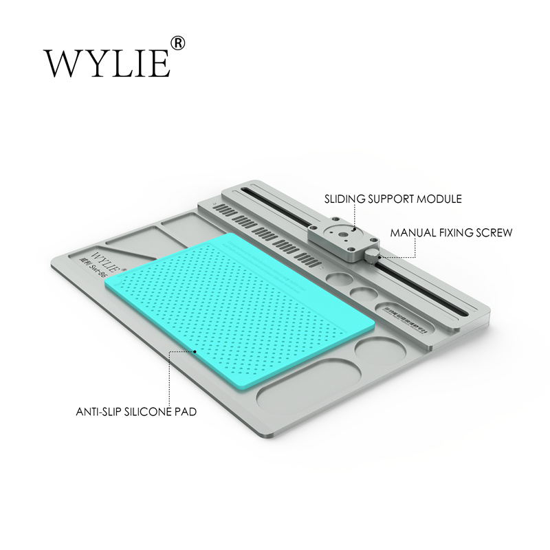 WYLIE 2 in 1 SWT-86 multi-function microscope reapir mat microscope pad