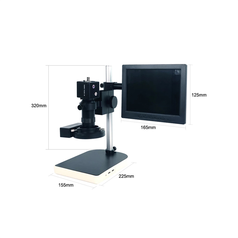 SUNSHINE MS8E-01 Electronic Digital Microscope 21-135 times magnification HD Zoom 130W Professional Digital Microscope