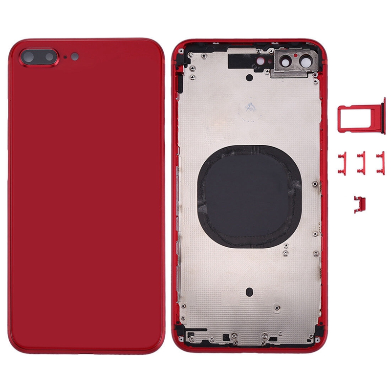 Back Housing Cover for iPhone 8 Plus(Red)
