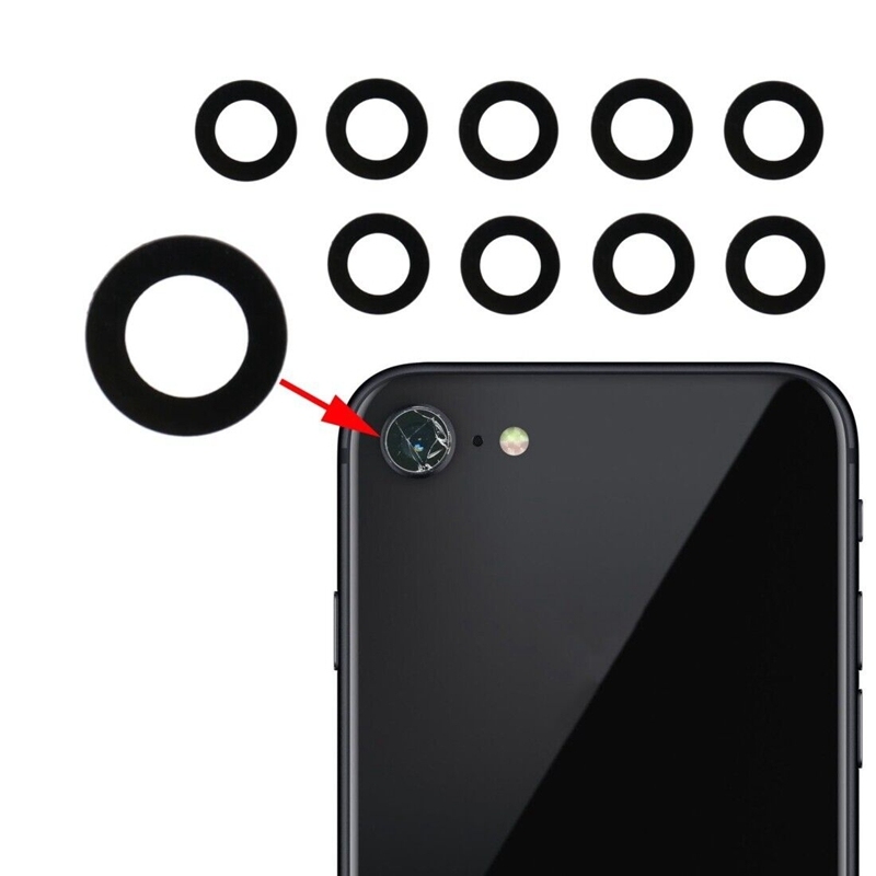 10 PCS Back Camera Lens for iPhone 8