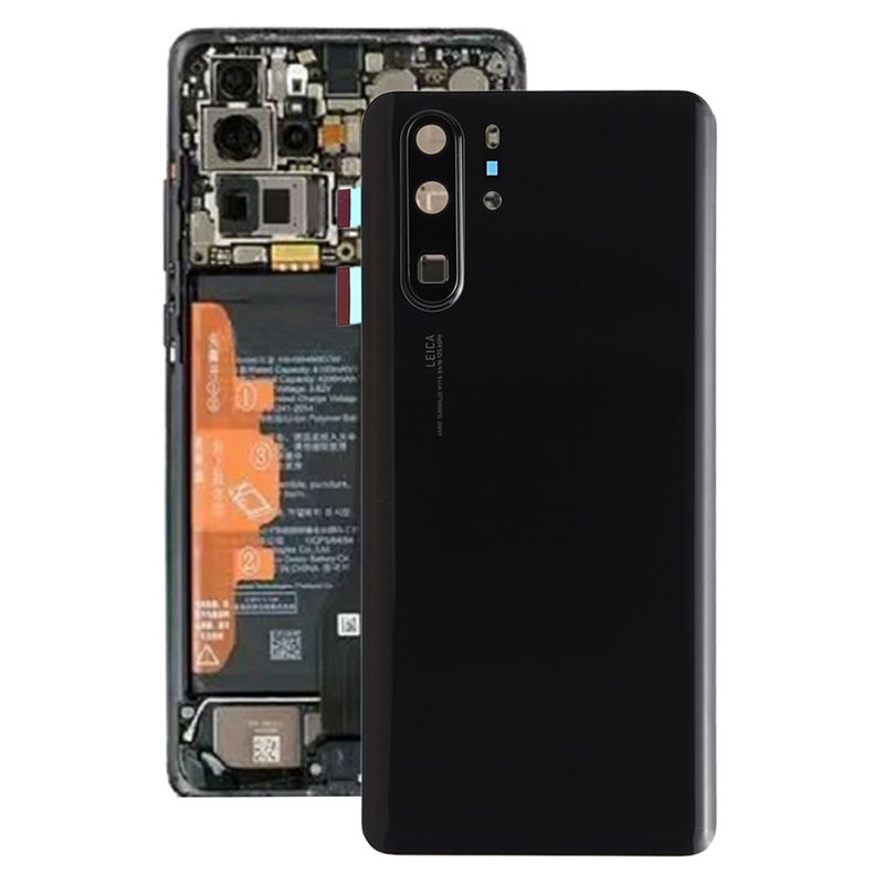 Battery Back Cover with Camera Lens for Huawei P30 Pro(Black)