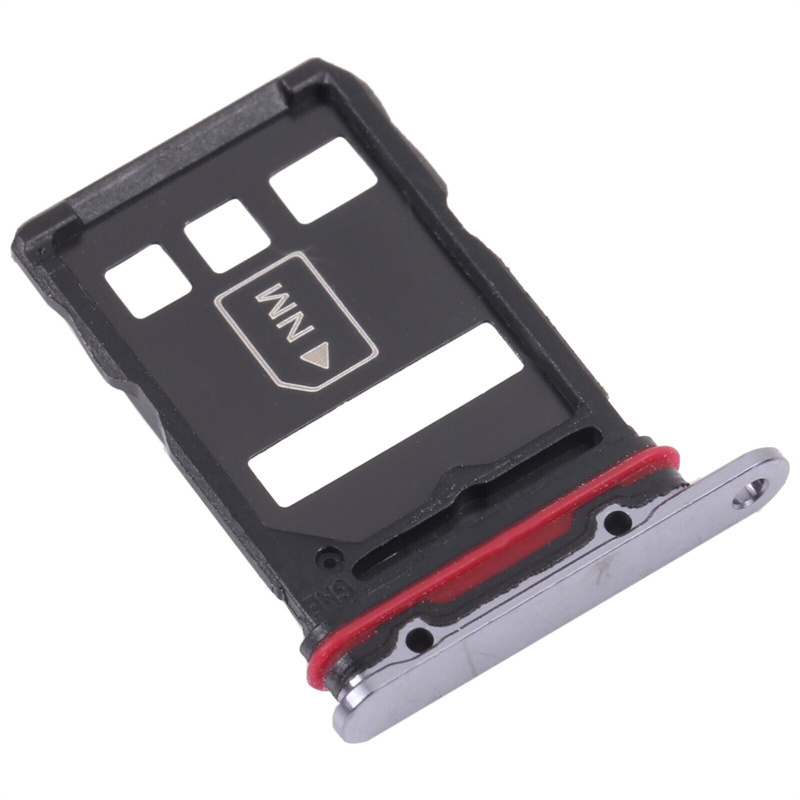 SIM Card Tray + NM Card Tray for Huawei P50 Pro+ (Black)