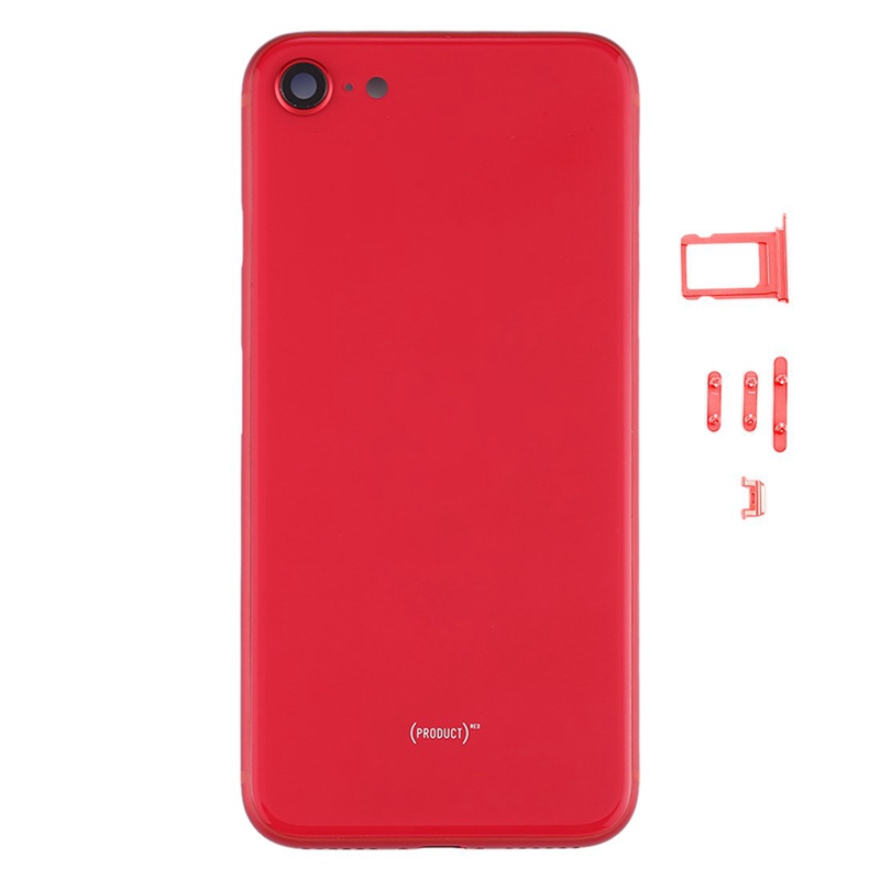Battery Door for iPhone SE 2022 &2020 Red HQ