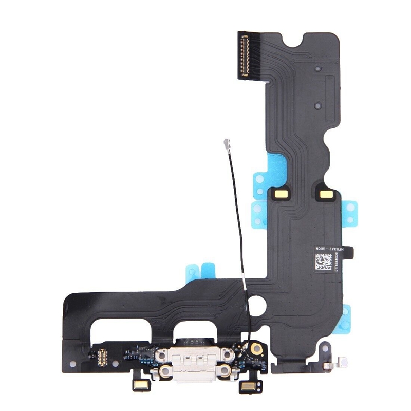 Charging Port Flex Cable for iPhone 7 Plus White HQ&AAA